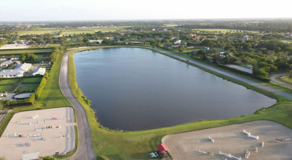 Palm beach equine sports complex exercise track